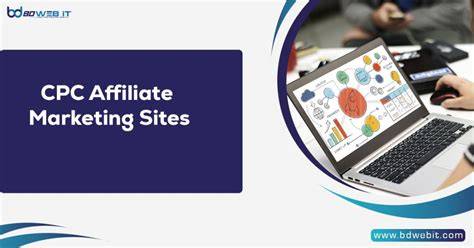 An affiliate marketer reviewing the benefits of cost per click affiliate programs on a laptop.