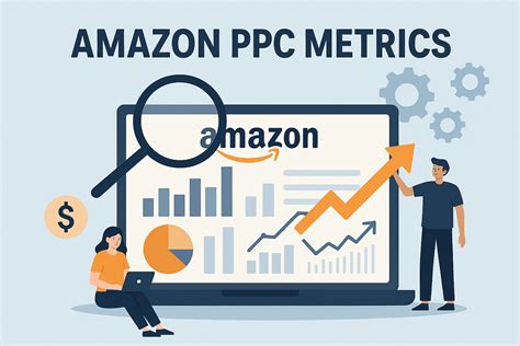 A computer screen displaying key Amazon PPC campaign metrics including ACOS and click data.