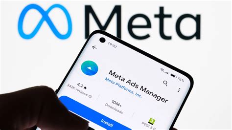 A digital marketer is testing new Meta ad formats on a smartphone screen.