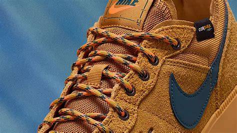 Nike sneakers displayed with price tags that use psychological pricing tactics like charm pricing.