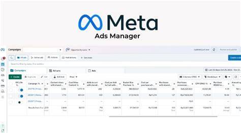 A computer monitor showing Meta Ads Manager tools to track and control ad frequency.